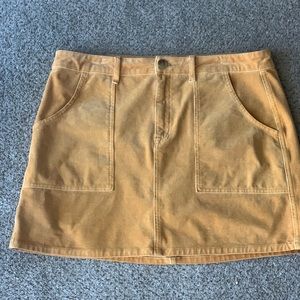 American Eagle Corduroy Mini Skirt